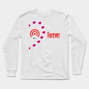 Couple valentine wifi and hotsopt woman Long Sleeve T-Shirt